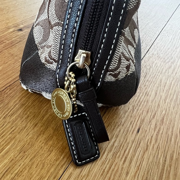 Signature Coach Small Cosmetic Bag - Picture 2 of 5